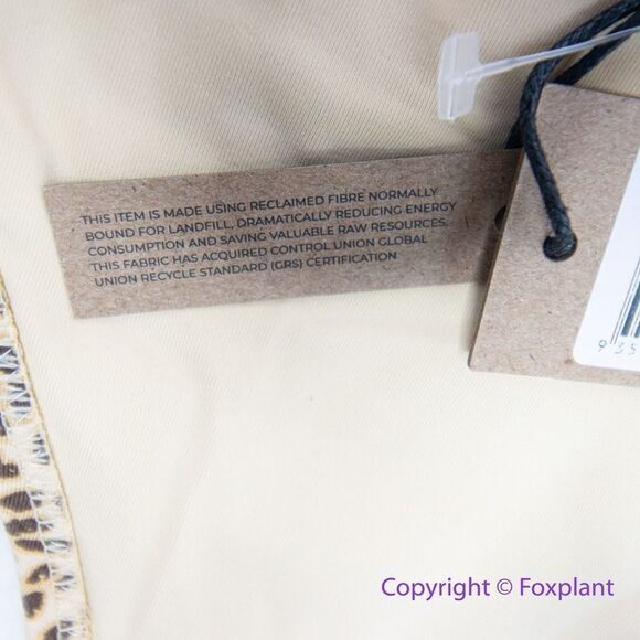 NEW Free People x Thrills mild animal print string bikini bottom, USA L - Picture 12 of 13